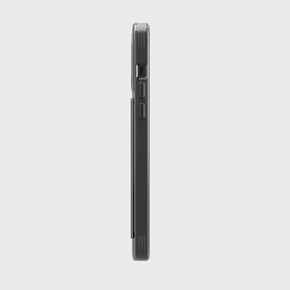 Picture of Apple iPhone 13 6.1 Case | Uniq Heldro Free Grip Flex Grip Sporty Drop Protection Case with Wrist Strap for iPhone 13 6.1 (Vapour Smoke)