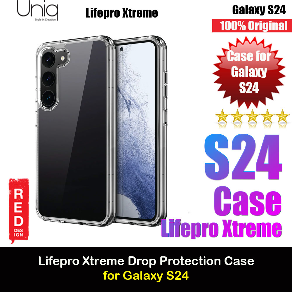 Picture of Uniq Lifepro Xtreme Series Drop Protection Case for Galaxy S24 (Clear) Samsung Galaxy S24- Samsung Galaxy S24 Cases, Samsung Galaxy S24 Covers, iPad Cases and a wide selection of Samsung Galaxy S24 Accessories in Malaysia, Sabah, Sarawak and Singapore 