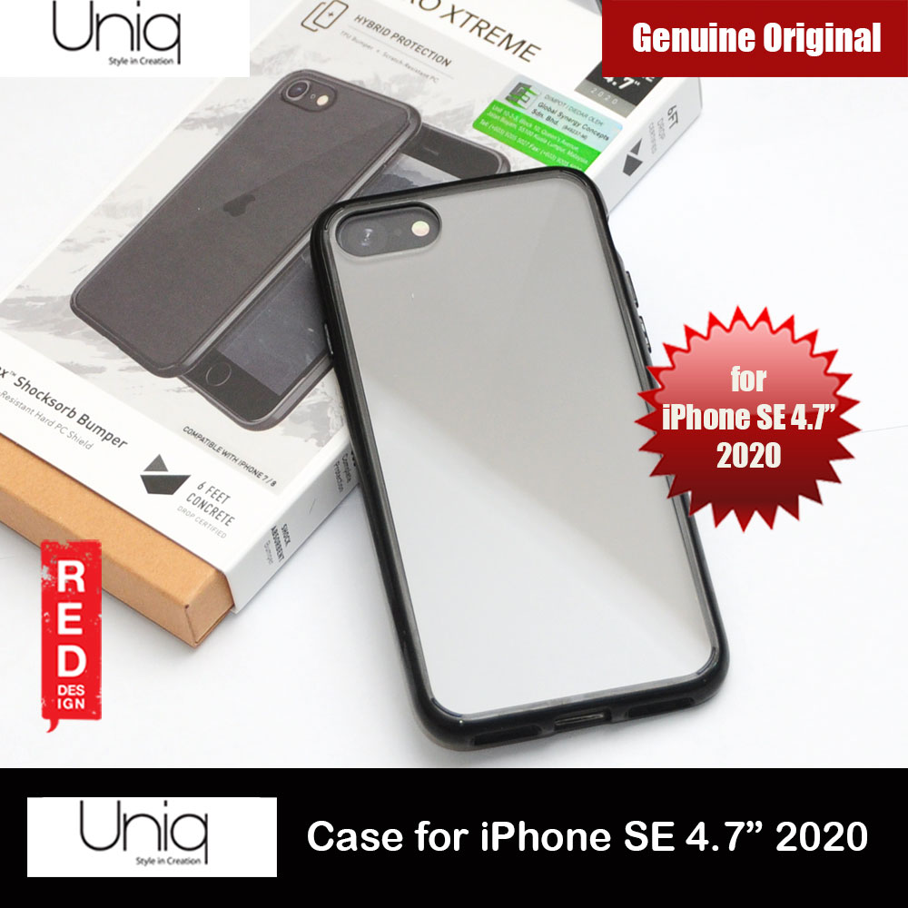 Picture of Uniq Lifepro Xtreme Ultra Protection Hybrid Case for Apple iPhone SE 4.7 2020 (Glossy Black) Apple iPhone SE 2020- Apple iPhone SE 2020 Cases, Apple iPhone SE 2020 Covers, iPad Cases and a wide selection of Apple iPhone SE 2020 Accessories in Malaysia, Sabah, Sarawak and Singapore 