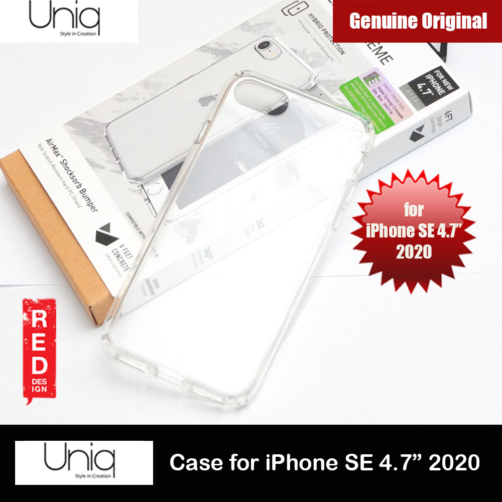 Picture of Uniq Lifepro Xtreme Ultra Protection Hybrid Case for Apple iPhone SE 4.7 2020 (Crystal Clear) Apple iPhone SE 2020- Apple iPhone SE 2020 Cases, Apple iPhone SE 2020 Covers, iPad Cases and a wide selection of Apple iPhone SE 2020 Accessories in Malaysia, Sabah, Sarawak and Singapore 