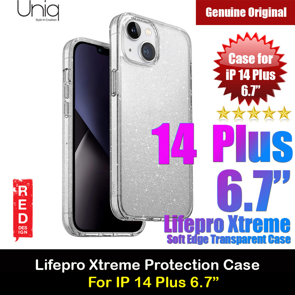 Picture of Uniq LifePro Xtreme Drop Protection Case for iPhone 14 Plus 6.7 (Tinsel Lucent) Apple iPhone 14 Plus 6.7- Apple iPhone 14 Plus 6.7 Cases, Apple iPhone 14 Plus 6.7 Covers, iPad Cases and a wide selection of Apple iPhone 14 Plus 6.7 Accessories in Malaysia, Sabah, Sarawak and Singapore 