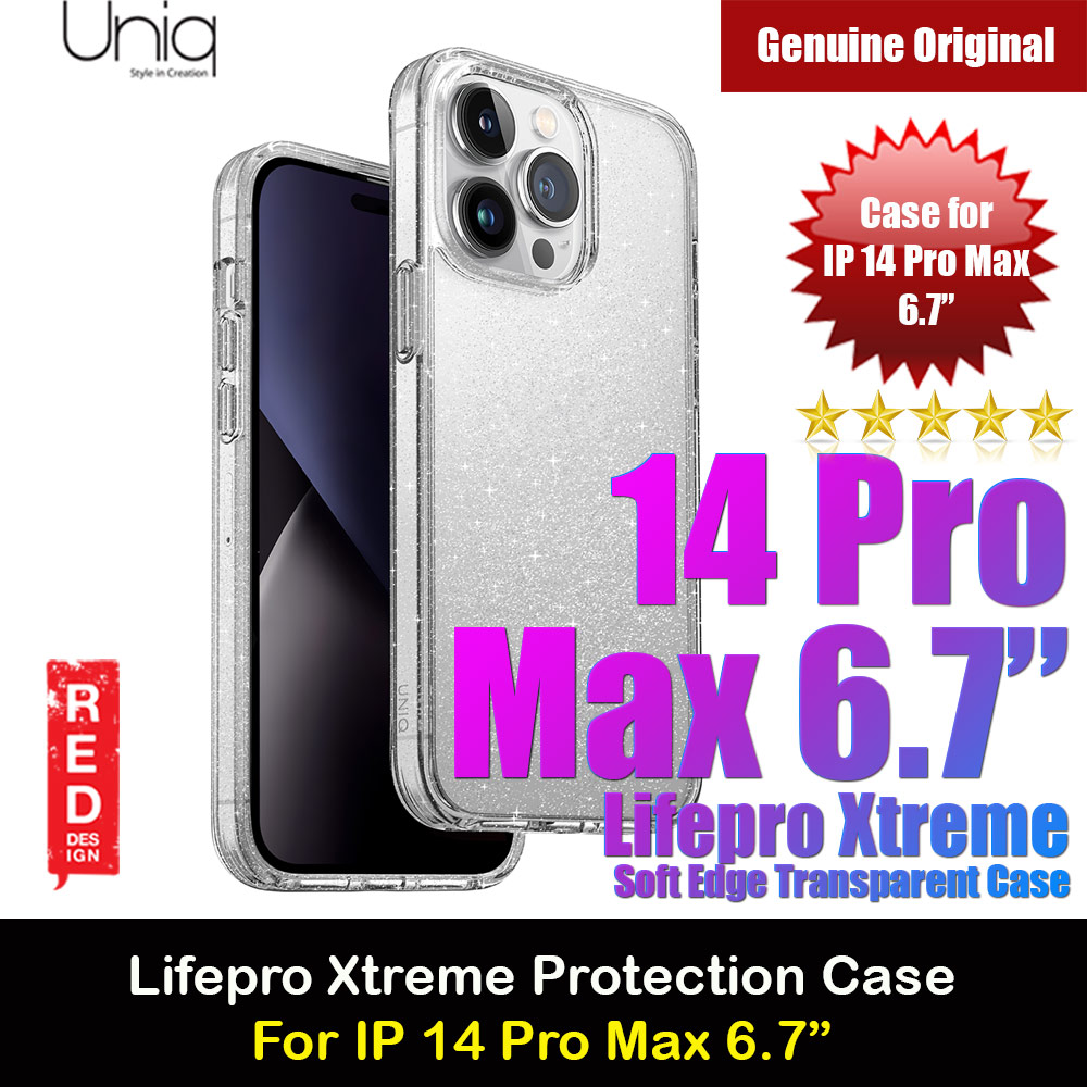 Picture of Uniq LifePro Xtreme Drop Protection Case for iPhone 14 Pro Max 6.7 (Tinsel Lucent) Apple iPhone 14 Pro Max 6.7- Apple iPhone 14 Pro Max 6.7 Cases, Apple iPhone 14 Pro Max 6.7 Covers, iPad Cases and a wide selection of Apple iPhone 14 Pro Max 6.7 Accessories in Malaysia, Sabah, Sarawak and Singapore 