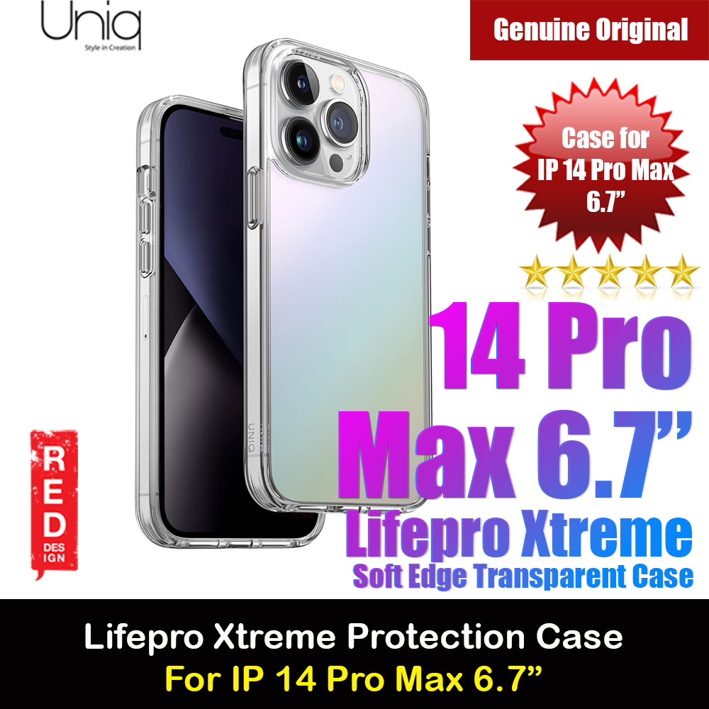 Picture of Uniq LifePro Xtreme Drop Protection Case for iPhone 14 Pro Max 6.7 (Iridescent) Apple iPhone 14 Pro Max 6.7- Apple iPhone 14 Pro Max 6.7 Cases, Apple iPhone 14 Pro Max 6.7 Covers, iPad Cases and a wide selection of Apple iPhone 14 Pro Max 6.7 Accessories in Malaysia, Sabah, Sarawak and Singapore 