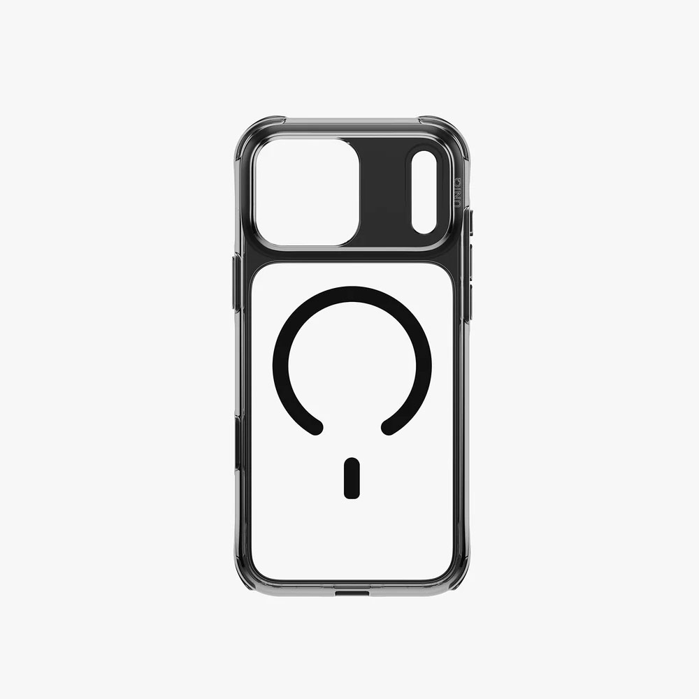 Picture of Apple iPhone 18 Pro Max Case | Uniq LifePro Xtreme Clear MagClick Case with Camera Control Button for iPhone 18 Pro Max 6.9 - Tint Smoke