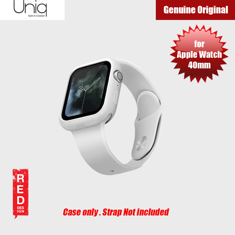 Picture of Uniq Lino Series Premium Liquid Silicone Case for Apple Watch Series 4 40mm (White) Apple Watch 40mm- Apple Watch 40mm Cases, Apple Watch 40mm Covers, iPad Cases and a wide selection of Apple Watch 40mm Accessories in Malaysia, Sabah, Sarawak and Singapore 