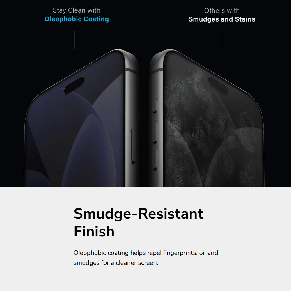 Picture of Apple iPhone 18 Pro Max Screen Protector | Uniq Optix Covex Privacy Tempered Glass Screen Protector for iPhone 18 Pro Max  - 2 Way Privacy