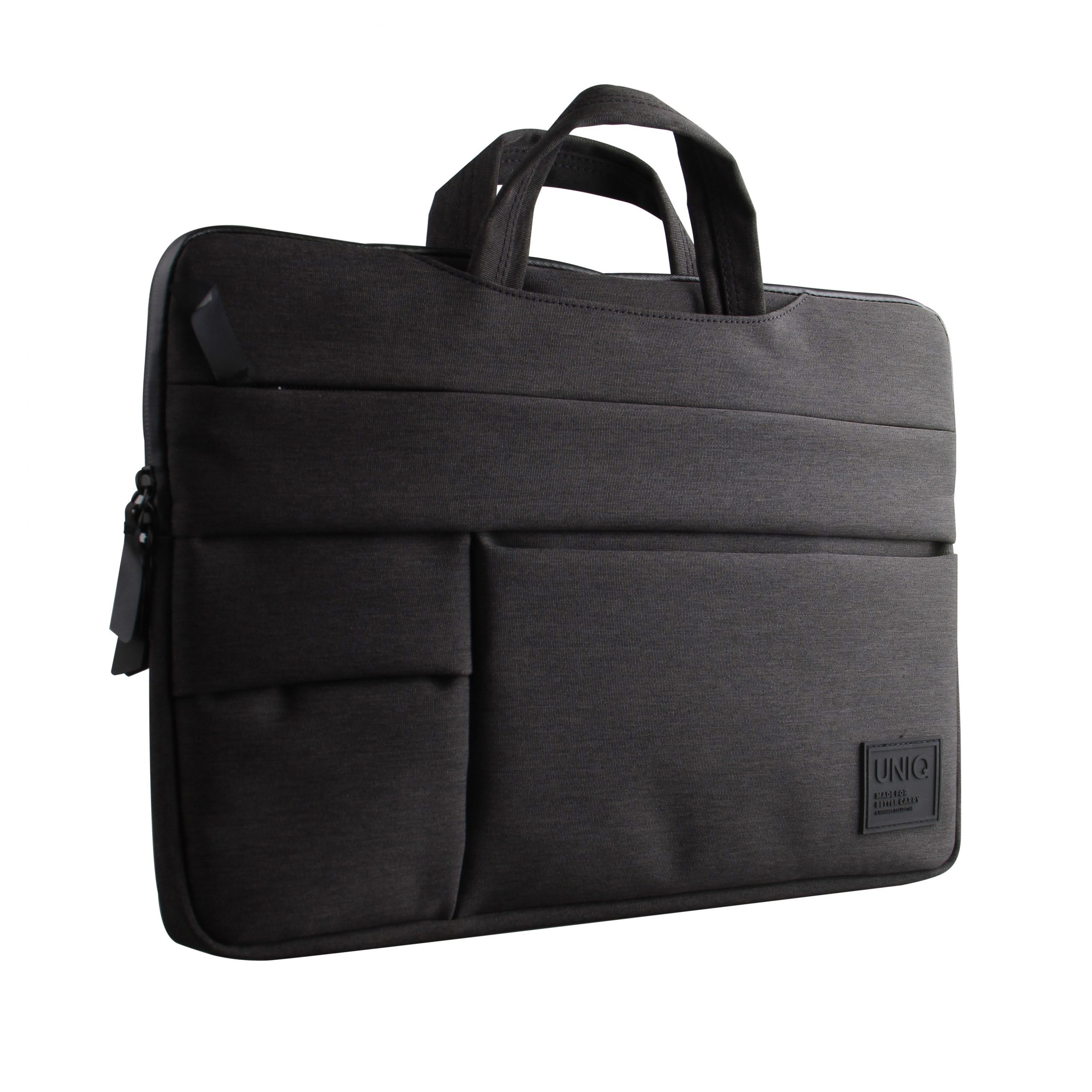 Picture of Uniq Cavalier Laptop Sleeve with Multi compartment fit up to 15 inches (Black)