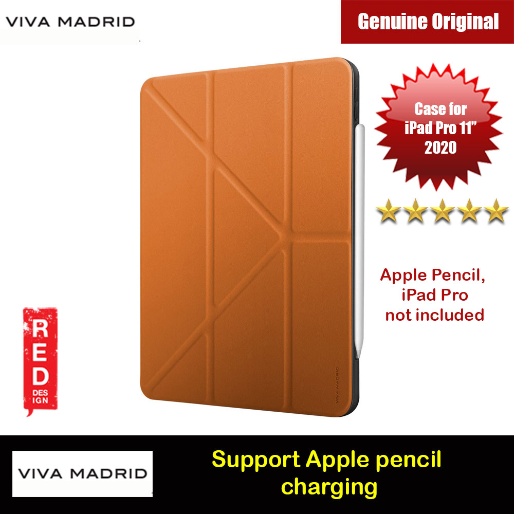 Picture of Viva Madrid Elegant Protection Flip and Standable Case with Integrated Pencil Holder for Apple iPad Pro 11 2nd 2020 (Brown) Apple iPad Pro 11 2nd gen 2020- Apple iPad Pro 11 2nd gen 2020 Cases, Apple iPad Pro 11 2nd gen 2020 Covers, iPad Cases and a wide selection of Apple iPad Pro 11 2nd gen 2020 Accessories in Malaysia, Sabah, Sarawak and Singapore 