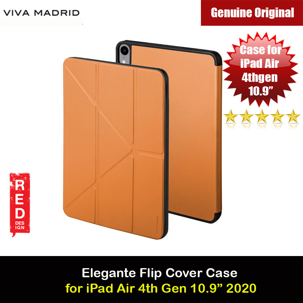 Picture of Viva Madrid Elegant Protection Flip and Standable Case with Integrated Pencil Holder for Apple iPad Air 4th Gen 10.9 2020 (Brown) Apple iPad Air 10.9 2020- Apple iPad Air 10.9 2020 Cases, Apple iPad Air 10.9 2020 Covers, iPad Cases and a wide selection of Apple iPad Air 10.9 2020 Accessories in Malaysia, Sabah, Sarawak and Singapore 
