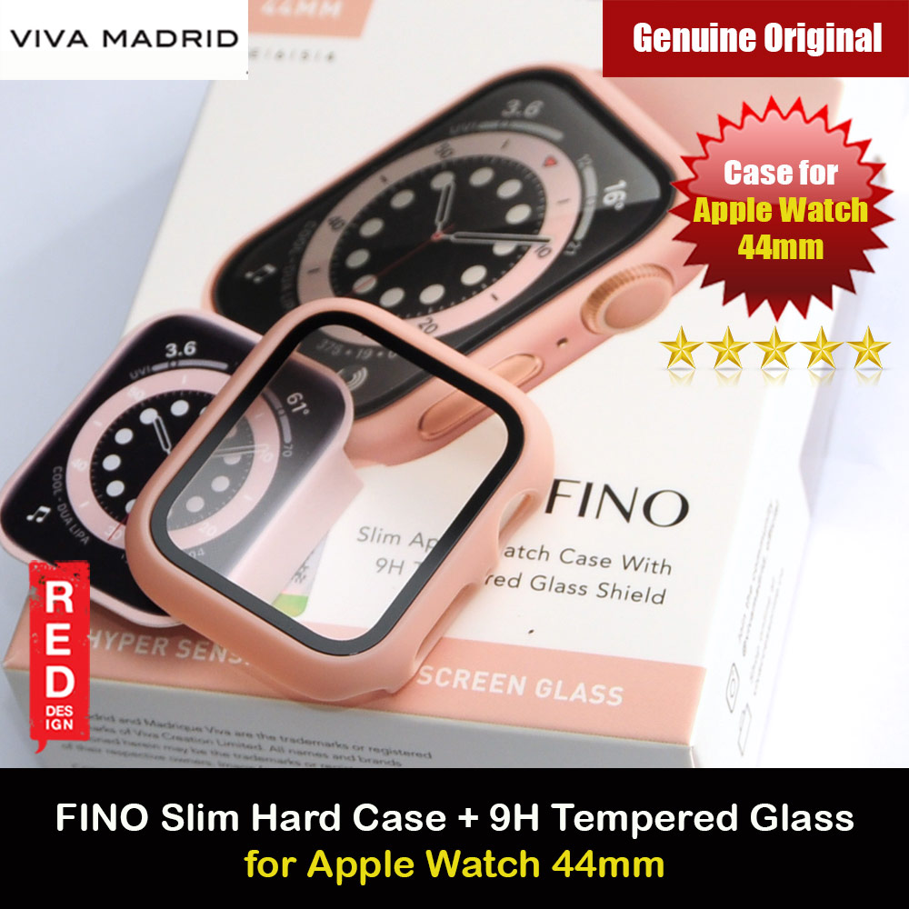 Picture of Viva Madrid Fino Series Slim PC Hard Case with 9H Tempered Glass for Apple Watch 44mm Series 4 5 6 SE (Pink) Apple Watch 44mm- Apple Watch 44mm Cases, Apple Watch 44mm Covers, iPad Cases and a wide selection of Apple Watch 44mm Accessories in Malaysia, Sabah, Sarawak and Singapore 