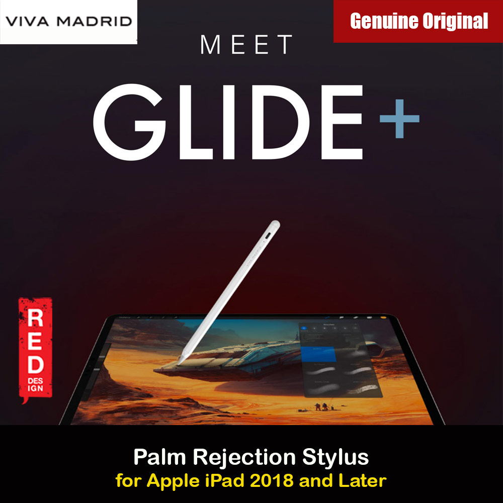 Picture of Viva Madrid Viva Glide Plus Palm Rejection Smart Sensitive Sensor Stylus Pen for iPad Mini  iPad iPad Air iPad Pro 2018 2019 2020 (Glide Plus Version) Apple iPad 10.2 7th gen 2019- Apple iPad 10.2 7th gen 2019 Cases, Apple iPad 10.2 7th gen 2019 Covers, iPad Cases and a wide selection of Apple iPad 10.2 7th gen 2019 Accessories in Malaysia, Sabah, Sarawak and Singapore 