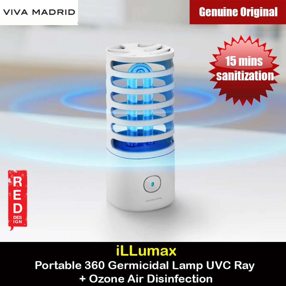 Picture of Viva Madrid iLLumax Portable 360 Germicidal Lamp UVC Ray Ozone Air Disinfection Red Design- Red Design Cases, Red Design Covers, iPad Cases and a wide selection of Red Design Accessories in Malaysia, Sabah, Sarawak and Singapore 