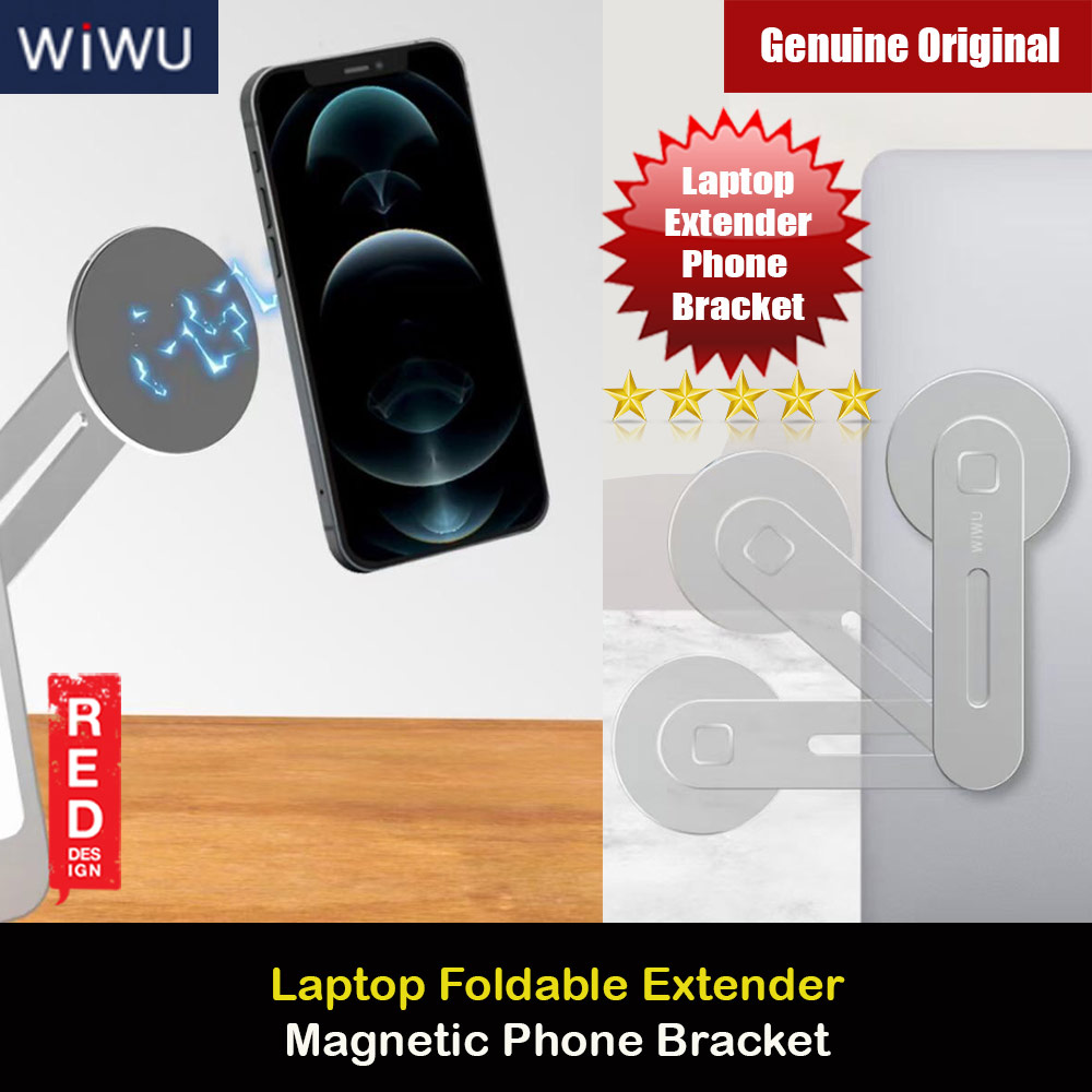 Picture of Wiwu Laptop Extender Magnetic Phone Bracket Attachable to  Macbook Notebook Asus Lenovo HP Monitor for iPhone 12 Pro Max Series Apple MacBook Pro Retina 13"- Apple MacBook Pro Retina 13" Cases, Apple MacBook Pro Retina 13" Covers, iPad Cases and a wide selection of Apple MacBook Pro Retina 13" Accessories in Malaysia, Sabah, Sarawak and Singapore 