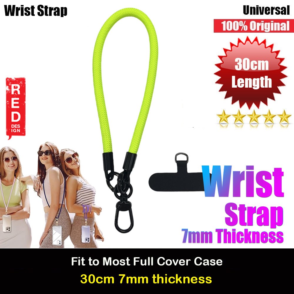 Picture of Red Design Selected Wrist Strap for phone (Neon Green) Red Design- Red Design Cases, Red Design Covers, iPad Cases and a wide selection of Red Design Accessories in Malaysia, Sabah, Sarawak and Singapore 