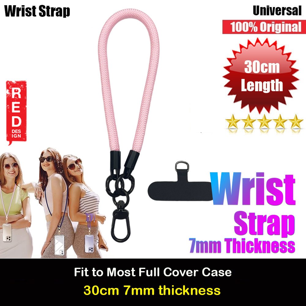 Picture of Red Design Selected Wrist Strap for phone (Pink) Red Design- Red Design Cases, Red Design Covers, iPad Cases and a wide selection of Red Design Accessories in Malaysia, Sabah, Sarawak and Singapore 