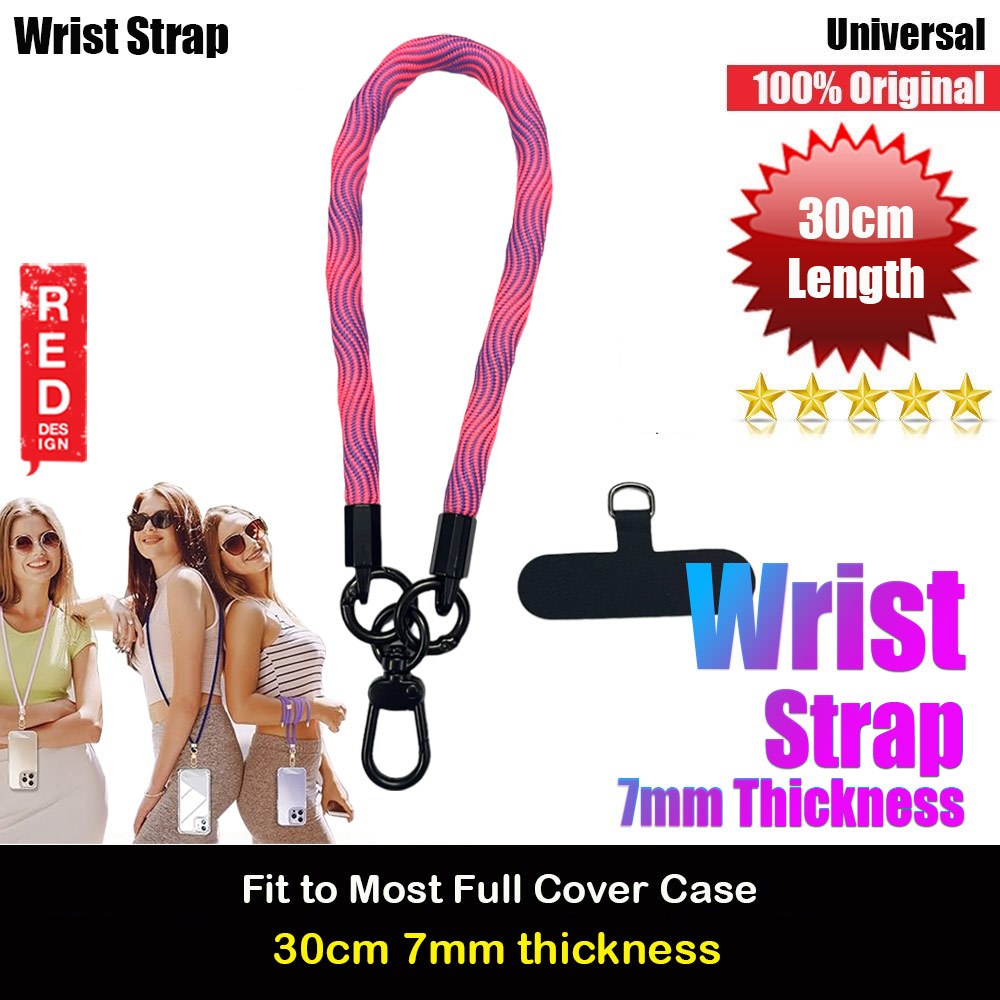 Picture of Red Design Selected Wrist Strap for phone (Pink Purple) Red Design- Red Design Cases, Red Design Covers, iPad Cases and a wide selection of Red Design Accessories in Malaysia, Sabah, Sarawak and Singapore 