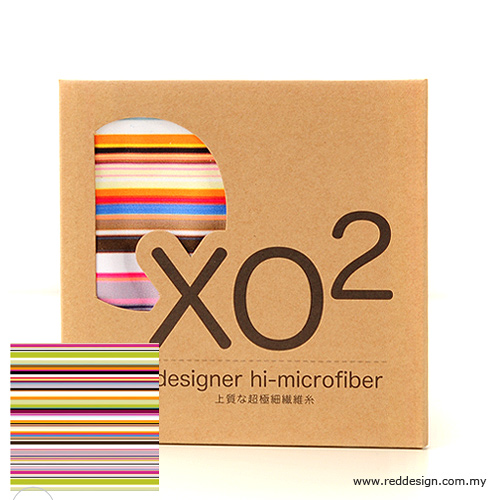 Picture of XO2 Design Hi-Microfiber for iPad Camera Laptop Eye Glasses Handkerchief - Chic Stripe 2 Red Design- Red Design Cases, Red Design Covers, iPad Cases and a wide selection of Red Design Accessories in Malaysia, Sabah, Sarawak and Singapore 