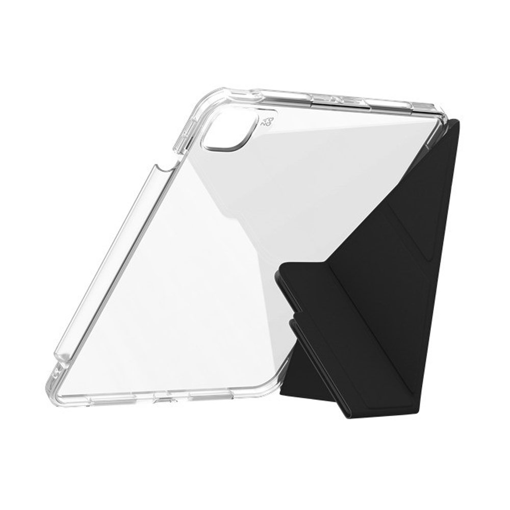 Picture of Apple iPad Pro 13 M4 2024 Case | Zagg Crystal Palace Folio Protection Flip Stand Case for iPad Pro 13 M4 2024 (Black)