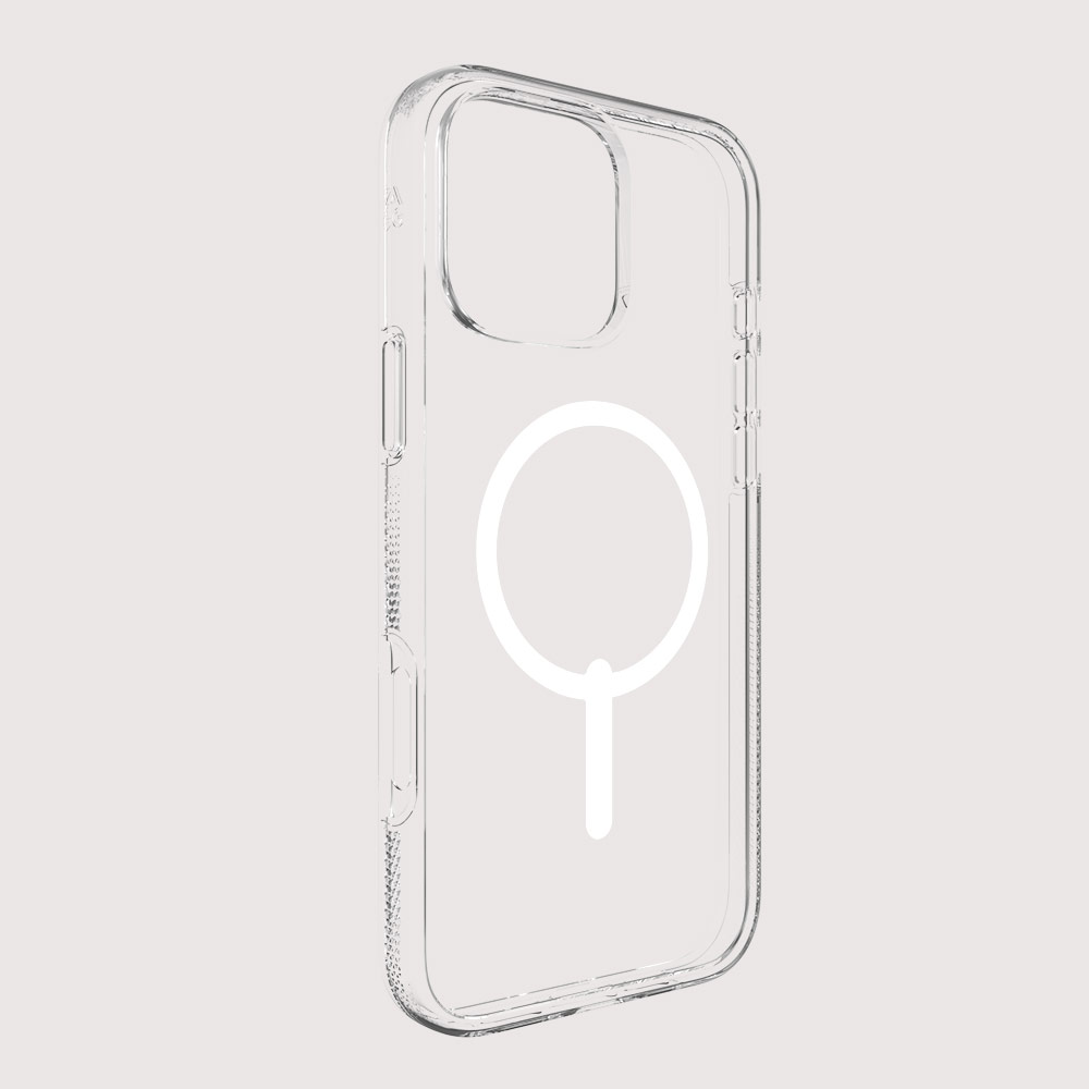 Picture of Apple iPhone 16 Pro Max 6.9 Case | Zagg Crystal Palace Snap Anti Yellow Magnetic Drop Protection Case for iPhone 16 Pro Max 6.9 (Clear)