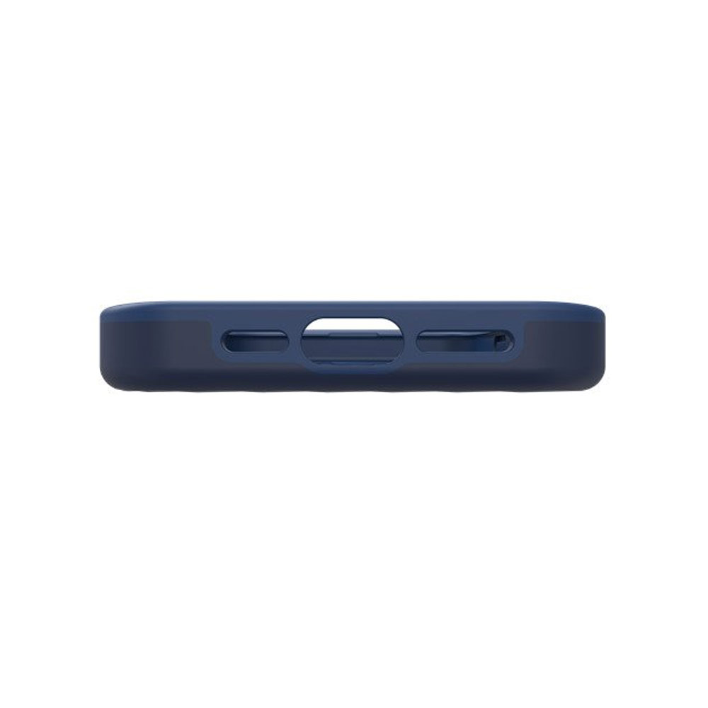 Picture of Apple iPhone 15 Pro 6.1 Case | Zagg Denali Snap Kickstand Magnetic Dual Layer Drop Protection Case for iPhone 15 Pro 6.1 (Blue)