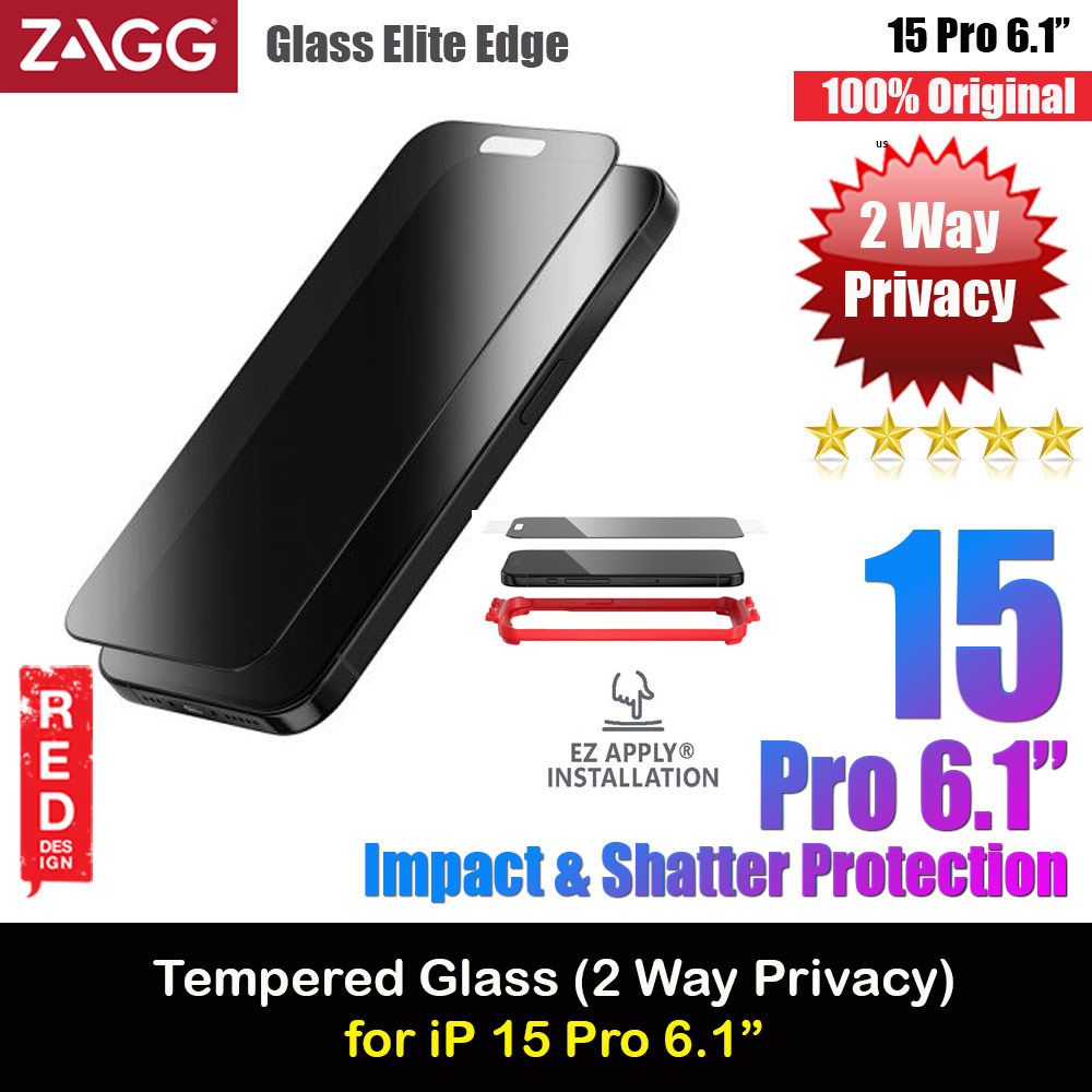 InvisibleShield Glass Privacy para Apple iPhone 15 Pro Max