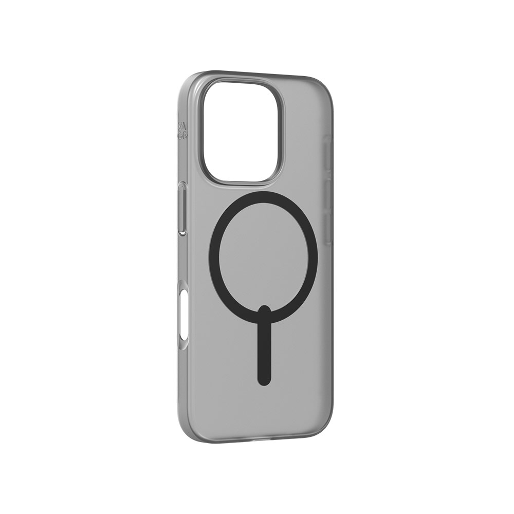 Picture of Apple iPhone 16 Pro Max 6.9 Case | Zagg Essentials Hampton Snap Lite Magnetic Super Slim Case for iPhone 16 Pro Max 6.9 (Smoke Black)