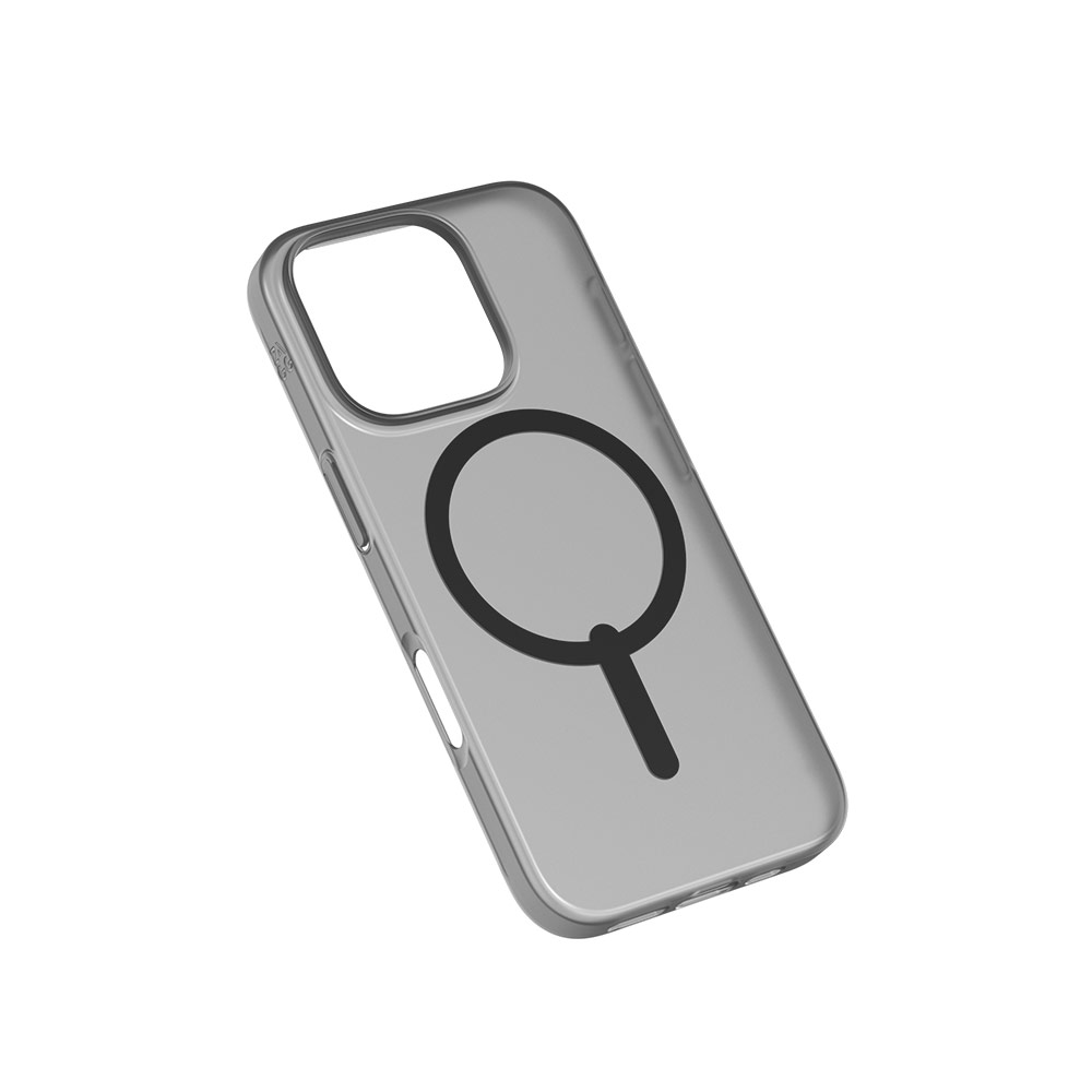 Picture of Apple iPhone 16 Pro Max 6.9 Case | Zagg Essentials Hampton Snap Lite Magnetic Super Slim Case for iPhone 16 Pro Max 6.9 (Smoke Black)