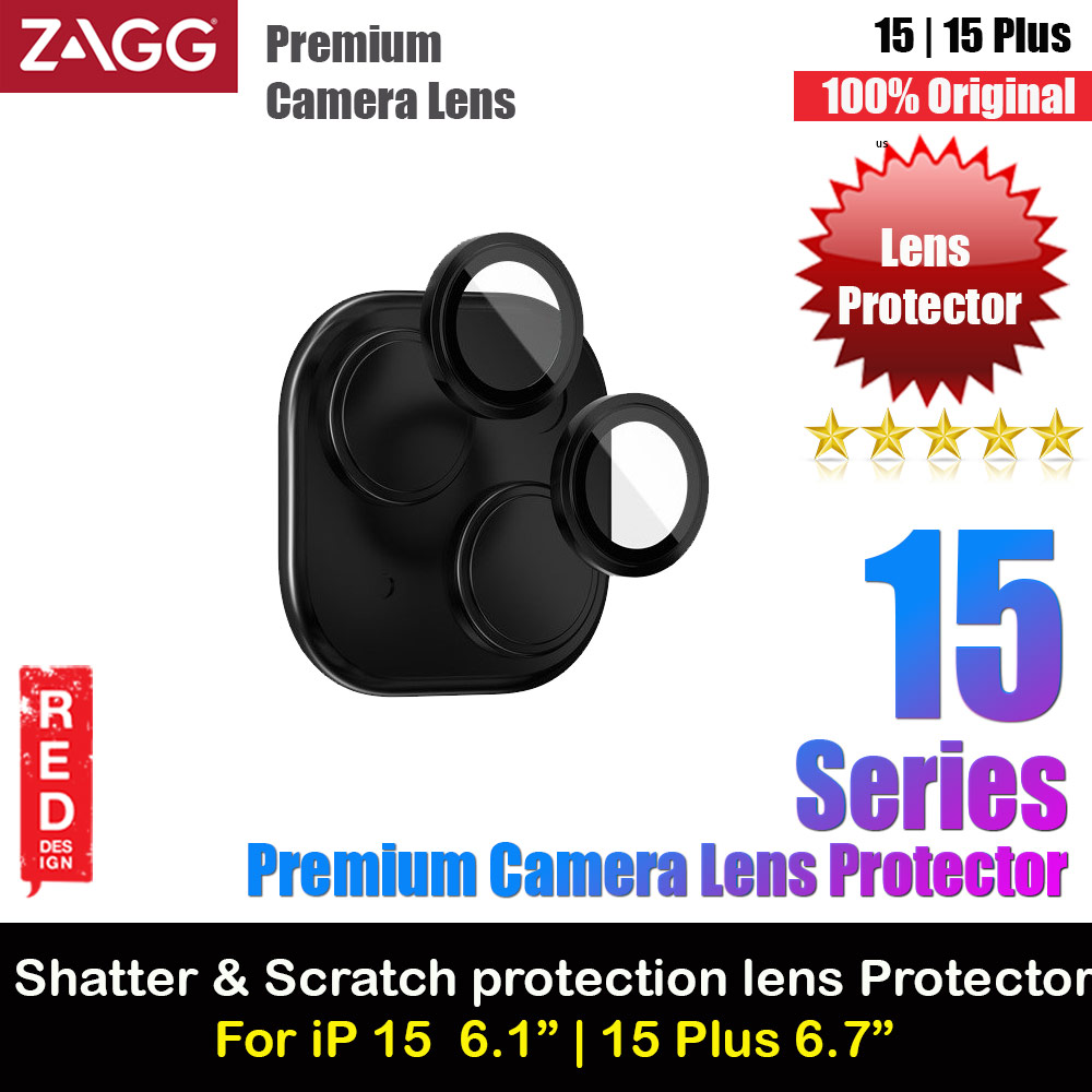 Picture of ZAGG Glass Premium Camera Lens Frame Protector For IPhone 15 Plus 6.7 15 6.1 (Black) Apple iPhone 15 6.1- Apple iPhone 15 6.1 Cases, Apple iPhone 15 6.1 Covers, iPad Cases and a wide selection of Apple iPhone 15 6.1 Accessories in Malaysia, Sabah, Sarawak and Singapore 