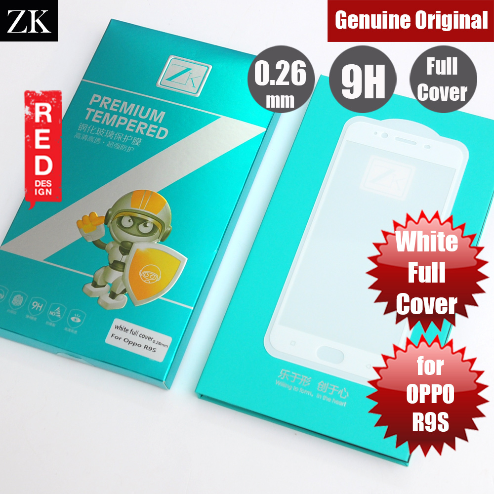 Picture of ZK Full Cover Premium Tempered Glass for OPPO R9S (White) OPPO R9s- OPPO R9s Cases, OPPO R9s Covers, iPad Cases and a wide selection of OPPO R9s Accessories in Malaysia, Sabah, Sarawak and Singapore 